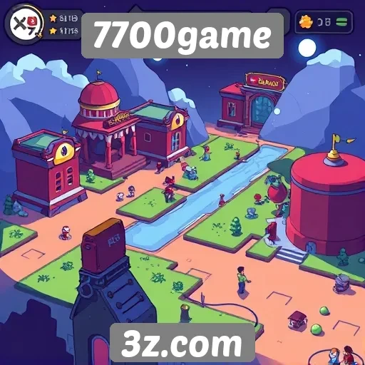 Interface e experiência do usuário no 7700game